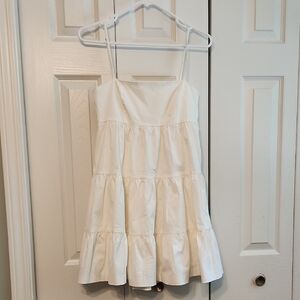Cinq A Sept White Tiered Sundress